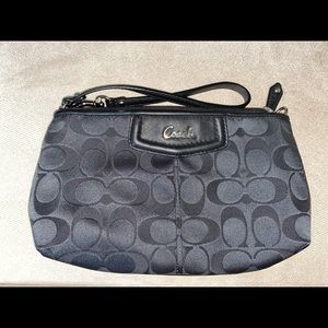 Coach large wristlet